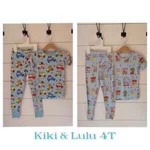 Kiki + Lulu set of 2 Pajamas, 4T